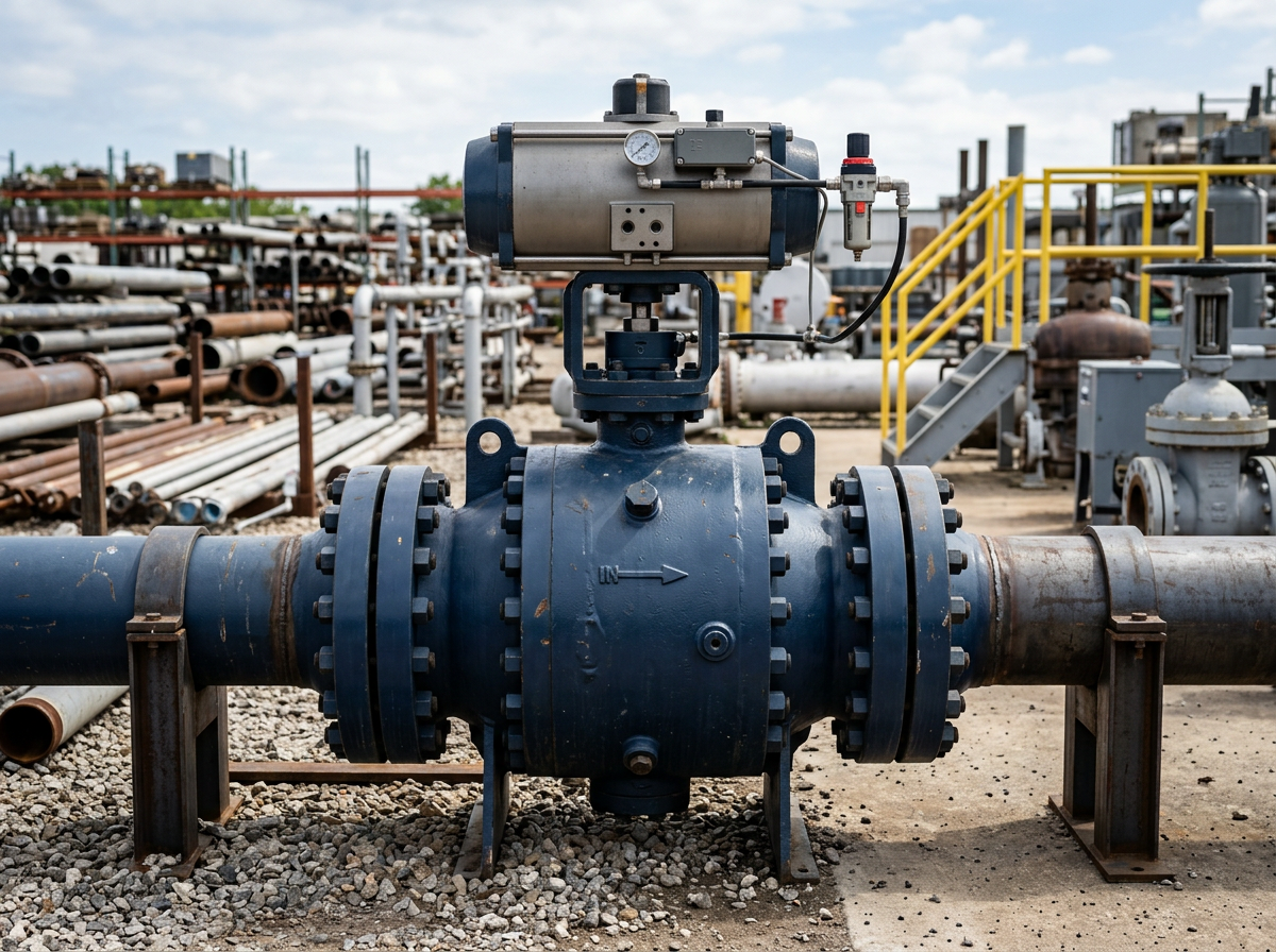 Illustrative Industrial valves reference configuration
